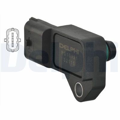 DELPHI MAP sensor (PS10121)