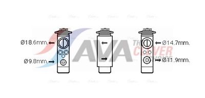 EXPANSIONSVENTIL KLIMAANLAGE