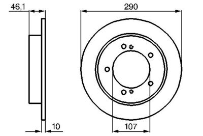 Brake Disc 0 986 478 539