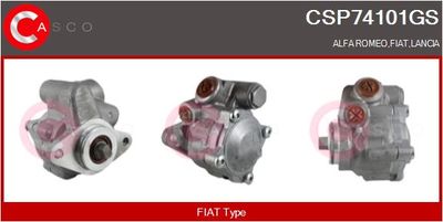 CASCO Hydraulikpumpe, Lenkung Genuine (CSP74101GS)