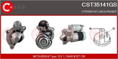 STARTER CASCO CST35141GS