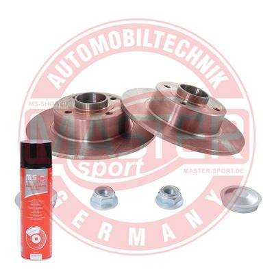 Tarcza hamulcowa MASTER-SPORT GERMANY 2401080114B-SET-MSP