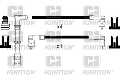 Комплект проводов зажигания QUINTON HAZELL XC438 для VW SCIROCCO