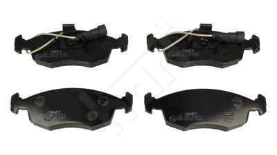 Комплект тормозных колодок, дисковый тормоз HART 225 726 для FIAT PALIO