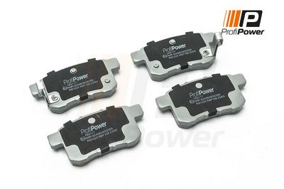 stabdžių trinkelių rinkinys, diskinis stabdys 1B2117 ProfiPower