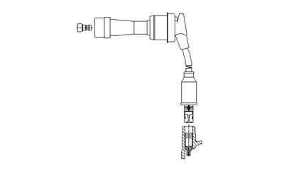 Провод зажигания BREMI 347/53 для MITSUBISHI ECLIPSE