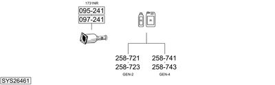 Układ wydechowy BOSAL SYS26461