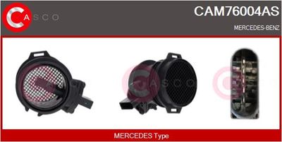 Snímač množství protékajícího vzduchu CASCO CAM76004AS
