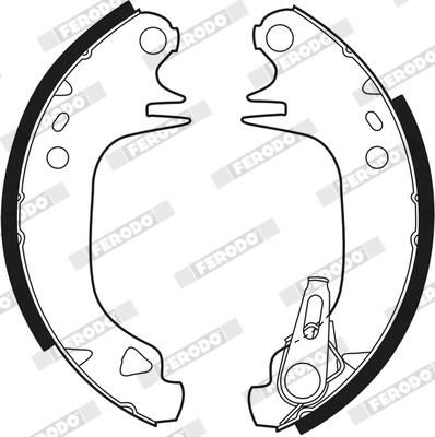BREMSBACKENSATZ FERODO FSB188 2
