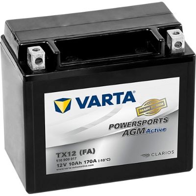 Стартерная аккумуляторная батарея VARTA 510909017I312 для KAWASAKI VULCAN