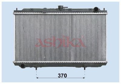 радиатор, охлаждане на двигателя ASHIKA RDA213052