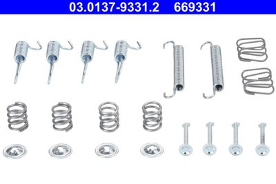 Remschoen montage set (MANDO) past: HYUNDAI ACCENT III  KIA RIO I, RIO II 1.3-1.6 08.00-12.11