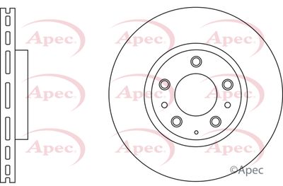 Brake Disc APEC DSK2665