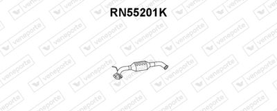 Катализатор VENEPORTE RN55201K для RENAULT TRAFIC