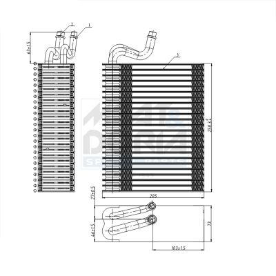 EVAPORATOR AER CONDITIONAT