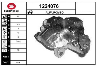 ETRIER FRANA SNRA 1224076