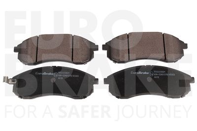 Комплект тормозных колодок, дисковый тормоз EUROBRAKE 5502223031 для MITSUBISHI L200