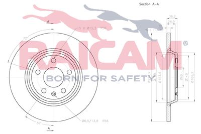 DISC FRANA RAICAM RD01132 2