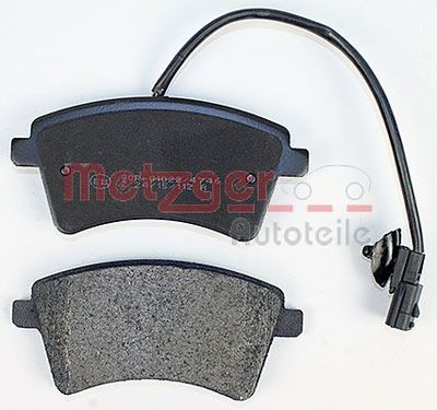 BREMSBELAGSATZ SCHEIBENBREMSE METZGER AUTOTEILE 1170776 2