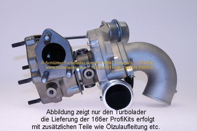 LADER AUFLADUNG SCHLÜTTER TURBOLADER 16600835 2