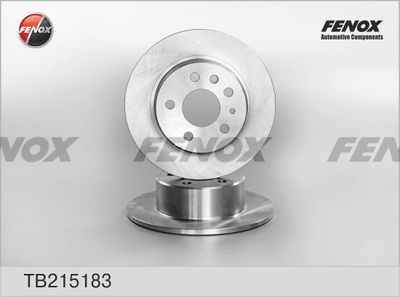 Тормозной диск FENOX TB215183 для MERCEDES-BENZ HECKFLOSSE