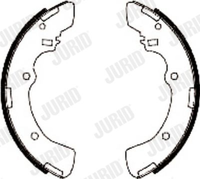 Комплект тормозных колодок JURID 362011J для MITSUBISHI L400
