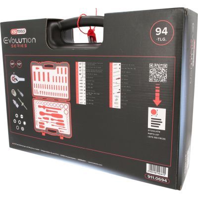 KS Tools 911.0694 Souprava nástrčných klíčů 1/4"+1/2", 94dílná