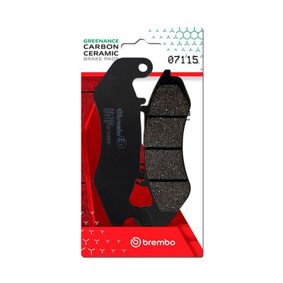 BREMBO Brake Pad Set, disc brake 07115