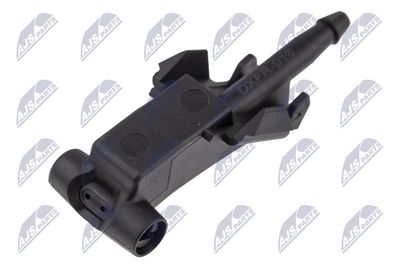 Plovimo skysčio purkštukas, priekinis langas