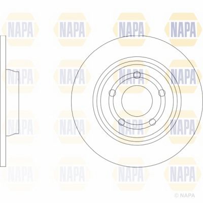 Brake Disc NAPA NBD5710