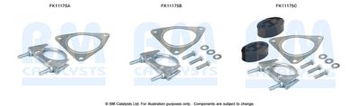 Montážní sada, filtr pevných částic BM CATALYSTS FK11175