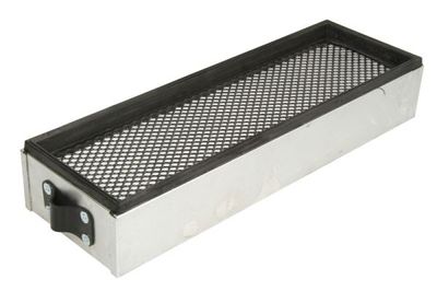Cabinefilter 450x150x78, met actieve kool, voor bestrijdingsmiddelen past: URSUS 7524, 6024 GEHL SL3635, SL3935 JCB 436, 2150 JOHN DEERE 1600, 1620, 4700 KOMATSU PC210-5K, PC240-5K