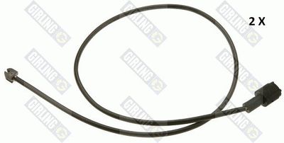 Сигнализатор, износ тормозных колодок GIRLING 6329402 для PORSCHE 928