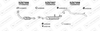 ABGASANLAGE VENEPORTE 670032