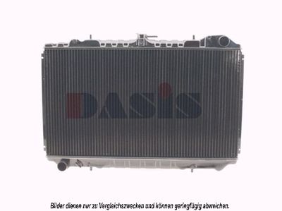 Радиатор, охлаждение двигателя AKS DASIS 070630N для NISSAN PRAIRIE