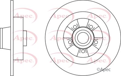 Brake Disc APEC DSK3188