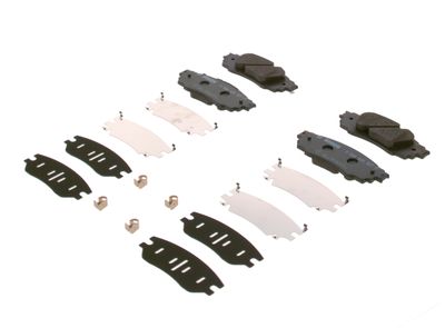 BREMSBELAGSATZ SCHEIBENBREMSE BOSCH 0986424927 8