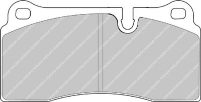 комплект спирачно феродо, дискови спирачки FERODO RACING FCP1281W