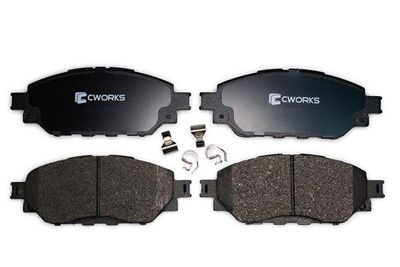 Комплект тормозных колодок, дисковый тормоз CWORKS C11CR0084 для TOYOTA HILUX