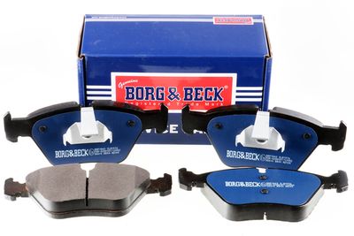 комплект спирачно феродо, дискови спирачки BORG & BECK BBP1843