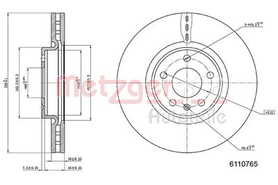 Brake Disc 6110765