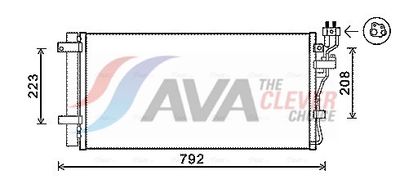 KONDENSATOR KLIMAANLAGE