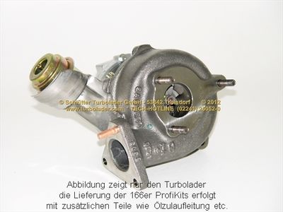 LADER AUFLADUNG SCHLÜTTER TURBOLADER 16600560 5