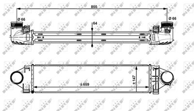 INTERCOOLER COMPRESOR NRF 30912 4