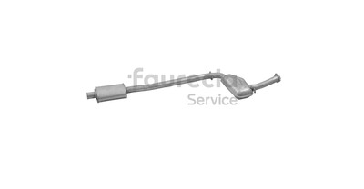 Faurecia FS43056 Глушитель выхлопных газов  для LANCIA THEMA (834_) 2000 16V Turbo (834GC, 834FC)