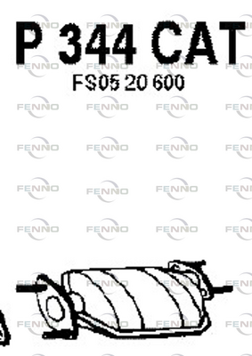 Katalyzátor FENNO P344CAT