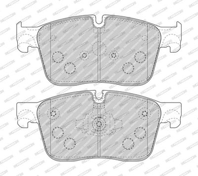 BREMSBELAGSATZ SCHEIBENBREMSE FERODO FDB4894 1
