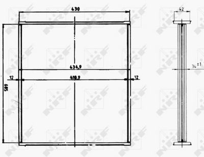 RETEA RADIATOR RACIRE MOTOR NRF 15020 4