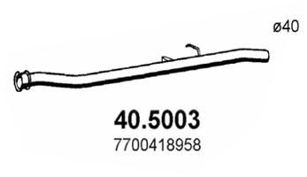 Rura wydechowa ASSO 40.5003