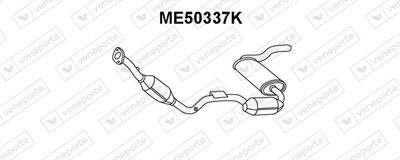 Катализатор VENEPORTE ME50337K для MERCEDES-BENZ M-CLASS